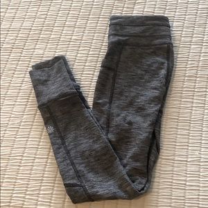 Athleta girl moto tight with side pockets